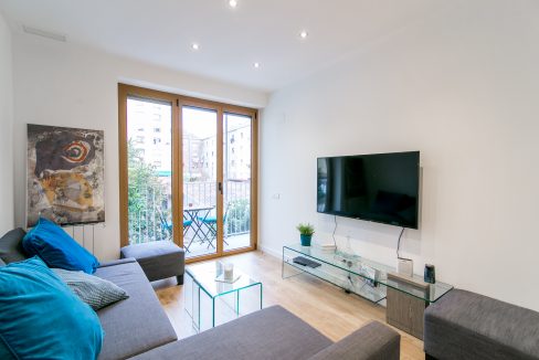 Homely and modern flat for rent with 2 bedrooms in Poble Nou