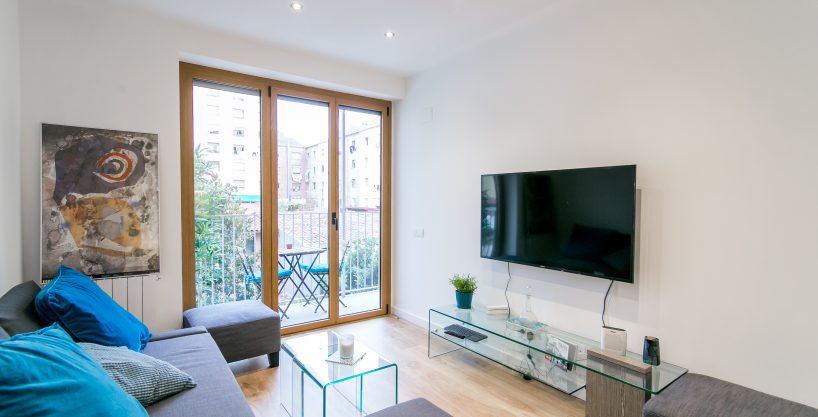 Homely and modern flat for rent with 2 bedrooms in Poble Nou