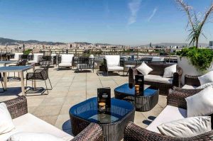 Black Marina rooftop Barcelona