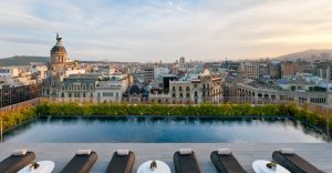 Rooftop hotel Mandarin Oriental Barcelona