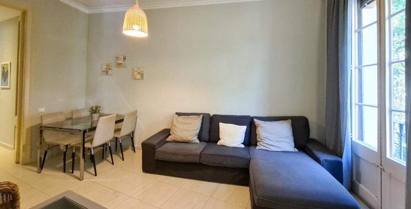 Fully furnished flat for rent, with two double bedrooms