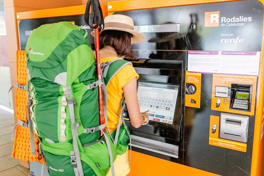 Prenez le train pour rejoindre le centre-ville depuis l'aéroport de Barcelone