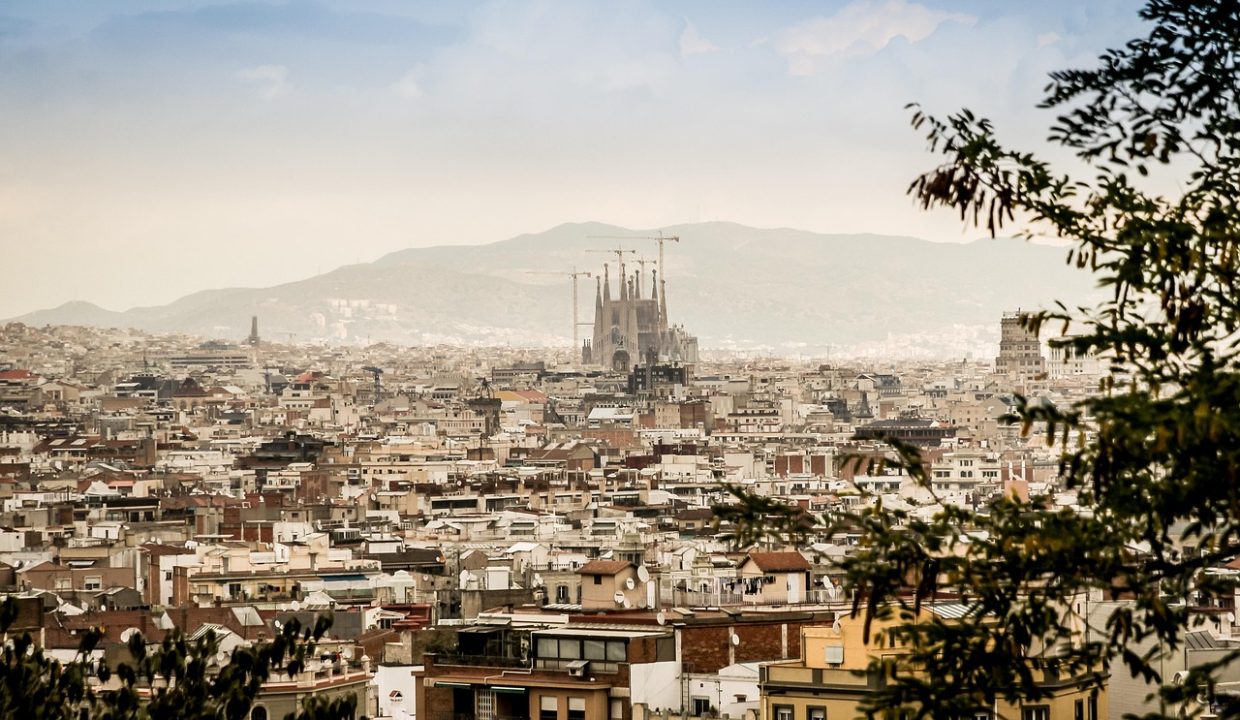 vue de barcelone centre