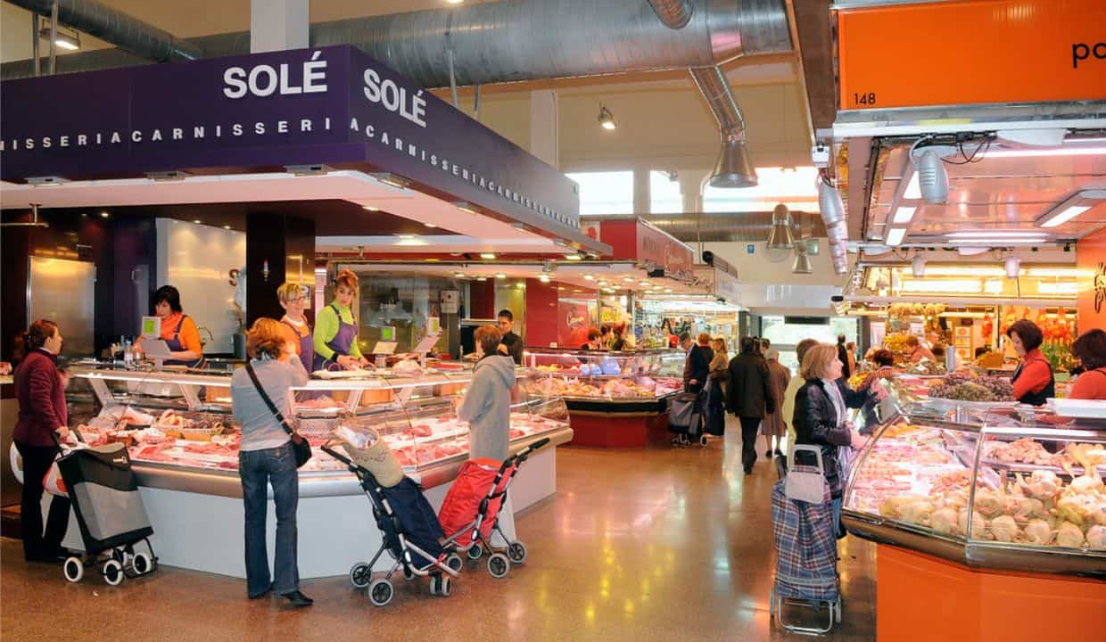 mercado de les corts