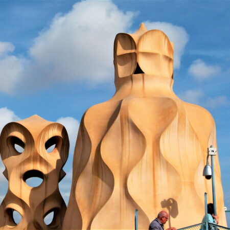 torres de ventilación la pedrera