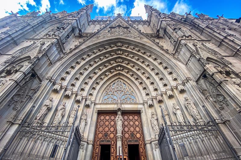 Entrada Catedral de Barcelona