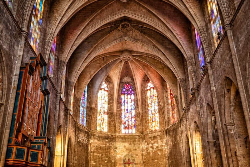 Interior Santa Maria del Pi