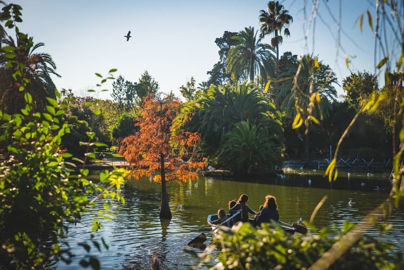 Lago parque de la ciutadella Barcelona