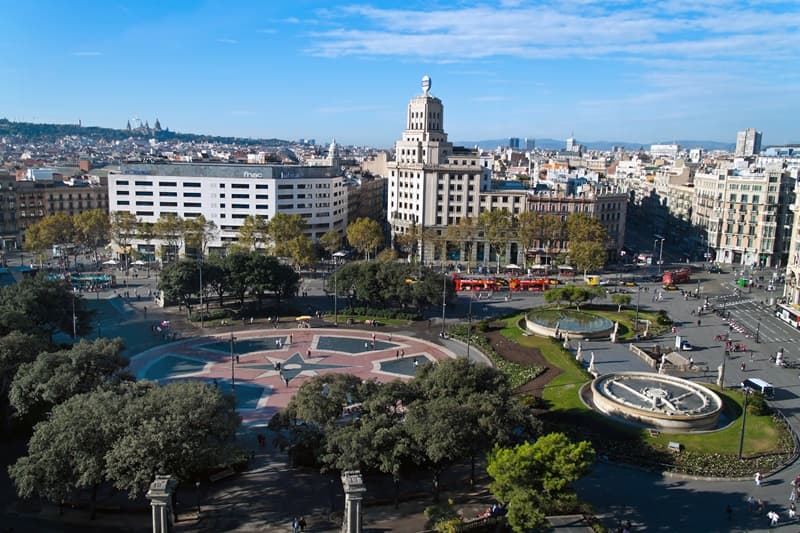 Plaza de Cataluña Barcelona