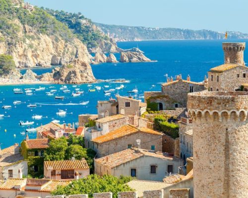 Tossa de Mar sur la Costa Brava